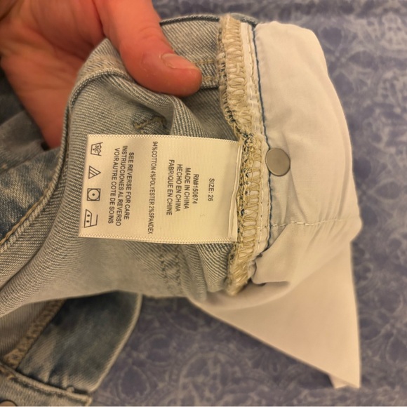 Wash lab cropped speckled jeans - Picture 3 of 3